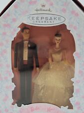 Hallmark - Keepsake Holiday Ornament  Barbie & Ken Doll Wedding Day 1997 NIB picture