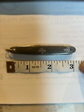 Vintage Eli LILLY Schrade Walden STAINLESS STEEL Pocket Knife Pharmaceuticals picture
