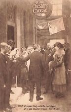 1919 HRH Princess Mary Lord Mayor Ye Old Cheshire Cheese Advertisement Postcard picture