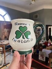 Vintage Carrigcraft Carrigaline Shannon Ireland Shamrock Mug 8oz picture