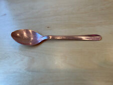 Solid 100% copper tea spoon utensil picture
