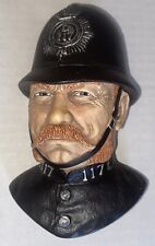 Vintage Bossons England Victorian Bobby Police Officer Collectible UK Chalkware picture