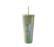 Starbucks GREEN PISTACHIO Bling Studded Cold Cup Shinny Indonesia 2023 -no card picture