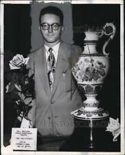 1958 Press Photo Stephen F Swan president Portland Rose Society - orb28792 picture