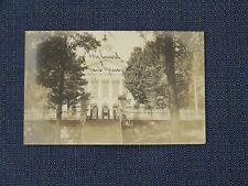 Augusta Maine ME RPPC Real Photo State House 1906 to Collingswood NJ Ketley picture