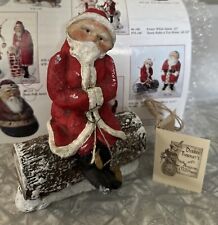 Debbee Thibault 1997 Fishing Wishing Santa 119/2500 With Hang Tag picture