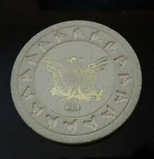 EAGLE LOGO H.H.R. MOLD SF CANCELLED CHIP GREAT FOR ANY VINTAGE COLLECTION picture