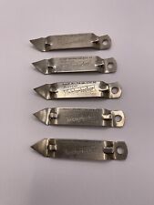 Lot Of Five Vintage 1950's Ruppert Knickerbocker Beer Openers, Church Key, NYC picture