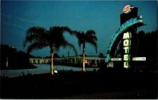 1950'S. SILVER LINING MOTEL. VERO BEACH,FL.  POSTCARD JJ10 picture