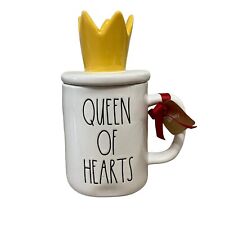 Rae Dunn Disney Queen of Hearts Disney Villains Mug Alice in Wonderland Lid picture