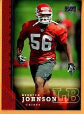 DERRICK JOHNSON(KANSAS CITY CHIEFS)2005 UPPER DECK/Rookie Football Card picture