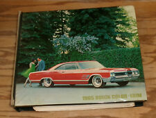 Original 1965 Buick Color & Trim Book Dealer Showroom Album Riviera Wildcat picture