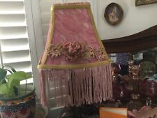 small victorian style pink lamp picture