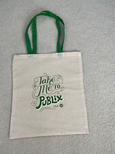 VTG Collectible Publix Canvas Shopping Grocery Bag Tote 