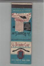 Matchbook Cover The Roberts Clay Hotel Miami, FL picture