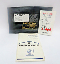 1995 Buick Warranty Info & Let's Talk Service Booklet In A Dealers Case picture