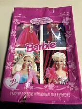 Vintage1996 Hallmark Mattel Barbie 30 Valentines Day Cards Class Pack New Sealed picture