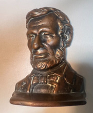 Abraham Lincoln Bookend Vintage or Antique Almost 6 inches tall, nice condition picture