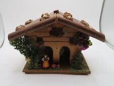 Vintage Gebrauchsanweisung German Small Wooden no Thermometer House Cabin picture
