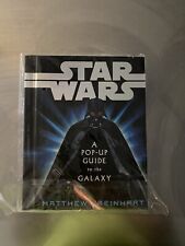 Star Wars, A Pop-Up Guide to the Galaxy - pop-up book - Reinhart (see pics) picture