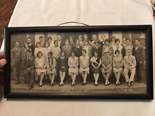1928 SENIOR CLASS FRAMED PHOTO, LOUISIANA, MISSOURI picture