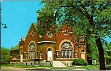 1960'S. UNITED METHODIST CHURCH. MOULTON, IOWA. POSTCARD. SZ14 picture