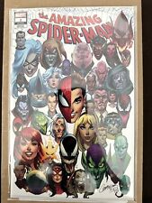 AMAZING SPIDER-MAN #1 J SCOTT CAMPBELL COVER G FACES MARVEL COMICS LMT 1200 picture