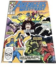 1989 Marvel Avengers West Coast Vol. 2 No. 49 Vtg 80s Comic Book Super Hero picture