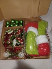 60 Piece Grinch Christmas Tree Ornaments Set NEW picture