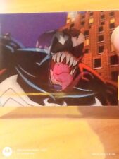 Venom Marvel Motion Rare Promo Card, Blank Back, Lenticular 3D, Spider-Man  picture