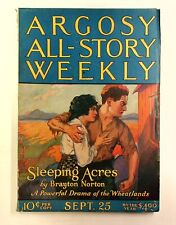 Argosy Part 3: Argosy All-Story Weekly Sep 25 1920 Vol. 125 #4 VG picture