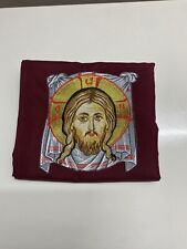 Orthodox Church Eileiton Two-way Embroidery Gabardine Custom Sized with Jesus picture