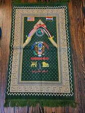 BEAUTIFUL ORGINAL UNITED STATES EMBASSY Iraq-Baghdad Wall Tapestry-Prayer Rug picture