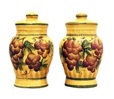 Tuscany Grape Salt and Pepper Shakers Set picture