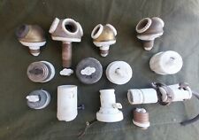 Benjamin And Other Cluster Screw In Socket Adapters Plus Vintage Wall Switches  picture