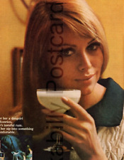 Vintage Ronrico Rum Print Ad ~ Sexy Young Model Toasts Her Daiquiri 11