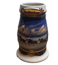 Holiday In The Mountains 2000 Budweiser Holiday Beer Stein Mug Mountains #CS416 picture