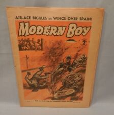 Near Mint 1939 Modern Boy Magazine Speedway Race Motorcycle Cover picture