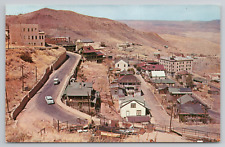 Jerome AZ Largest Ghost City in America Aerial View Arizona Postcard Mining Town picture