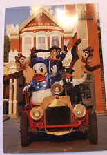 Walt Disney World Where's The Fire? Orlando Florida VTG Goofy & Friends Postcard picture