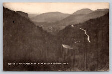 Scene On Wolf Creek Pass Near Pagosa Springs Colorado P786 picture