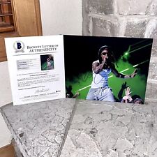 Autographed Lil Wayne Signed 11x14” Photo + Beckett COA picture