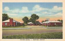 Vintage Postcard Pulver's Motel Medford, Oregon's Finest Motel  picture