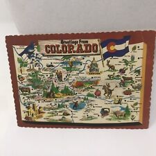 Vintage Postcard Greeting From Colorado Centennial State 1990s picture