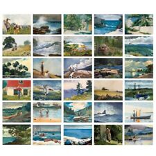 HOSTEESSCHOICE Vintage Art Postcards set of 30 Post card of American Artist W... picture