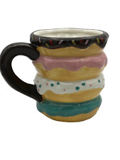 Sheffield Home Stacked Donuts Sprinkles Mug NWT Valentines 24 ounce picture