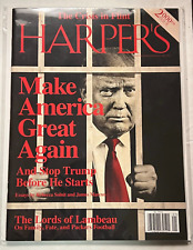 Trump Harpers Magazine January 2017 2000th Issue Trump MAGAZINE picture