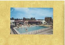 FL Miami 1957 postcard BISCAYNE ARMS MOTEL 52nd to 53rd st Biscayne Blvd Florida picture