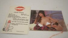 christy canyon 1992 center fold card set, glossy card picture