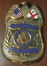 1989 PRESIDENT BUSH BADGE #2 PRINCE GEORGE'S COUNTY POLICE INAUGURATION  picture
